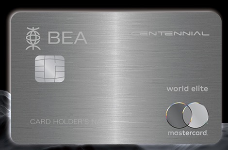 BEA CENTENNIAL World Elite Mastercard · The Bank of East Asia, Limited