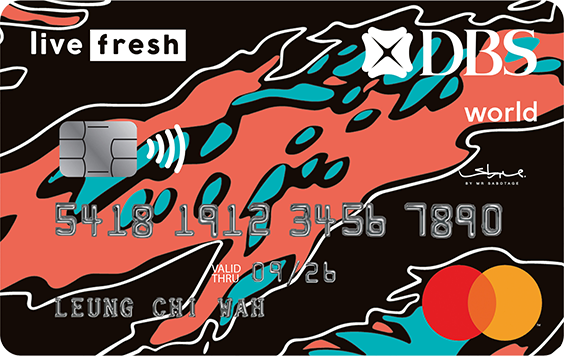 DBS Live Fresh Card · DBS Bank (Hong Kong) Limited