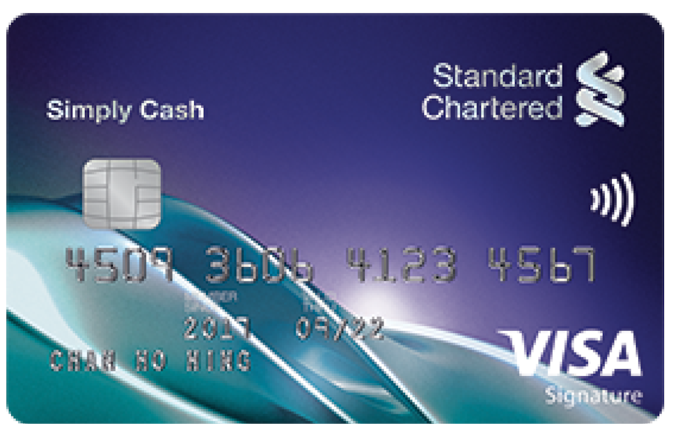 渣打Simply Cash Visa卡 · 渣打銀行（香港）